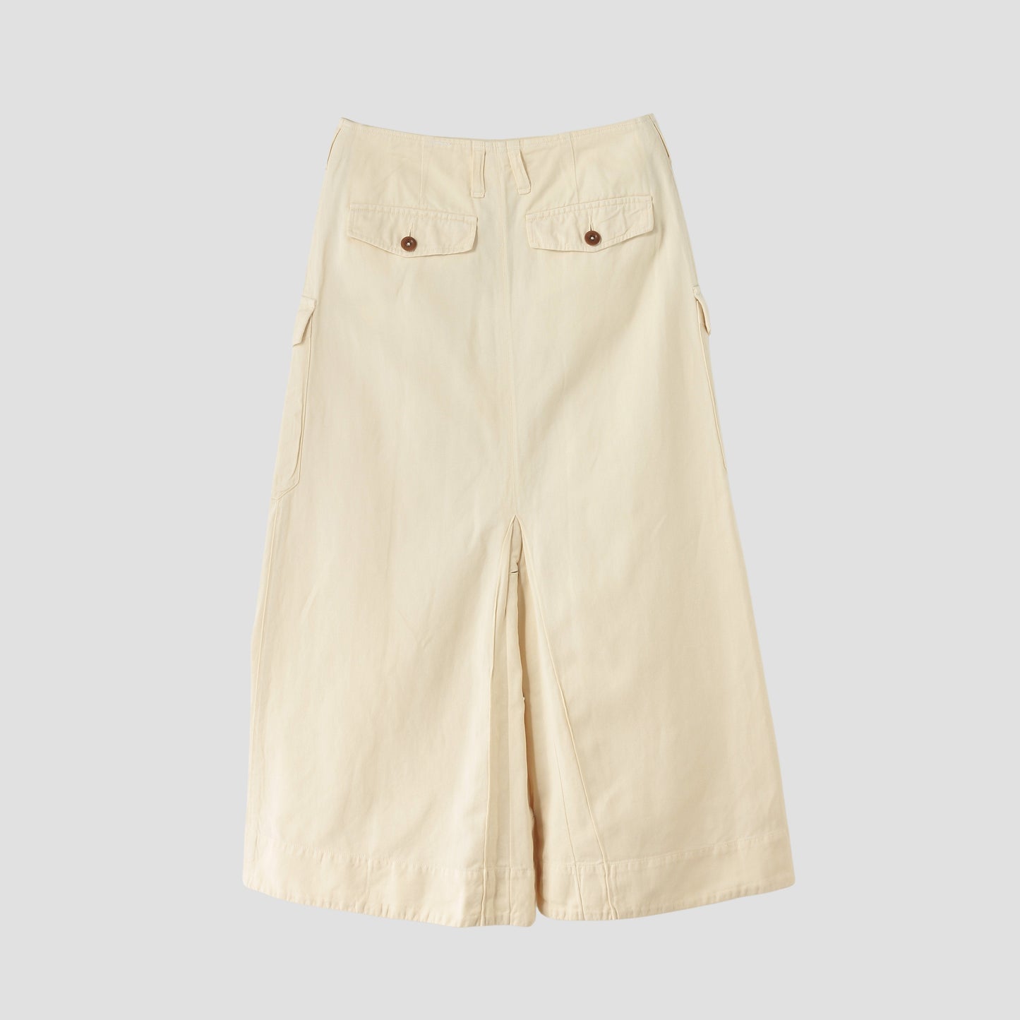 HIGHTWISTED COTTON LINEN SKIRT