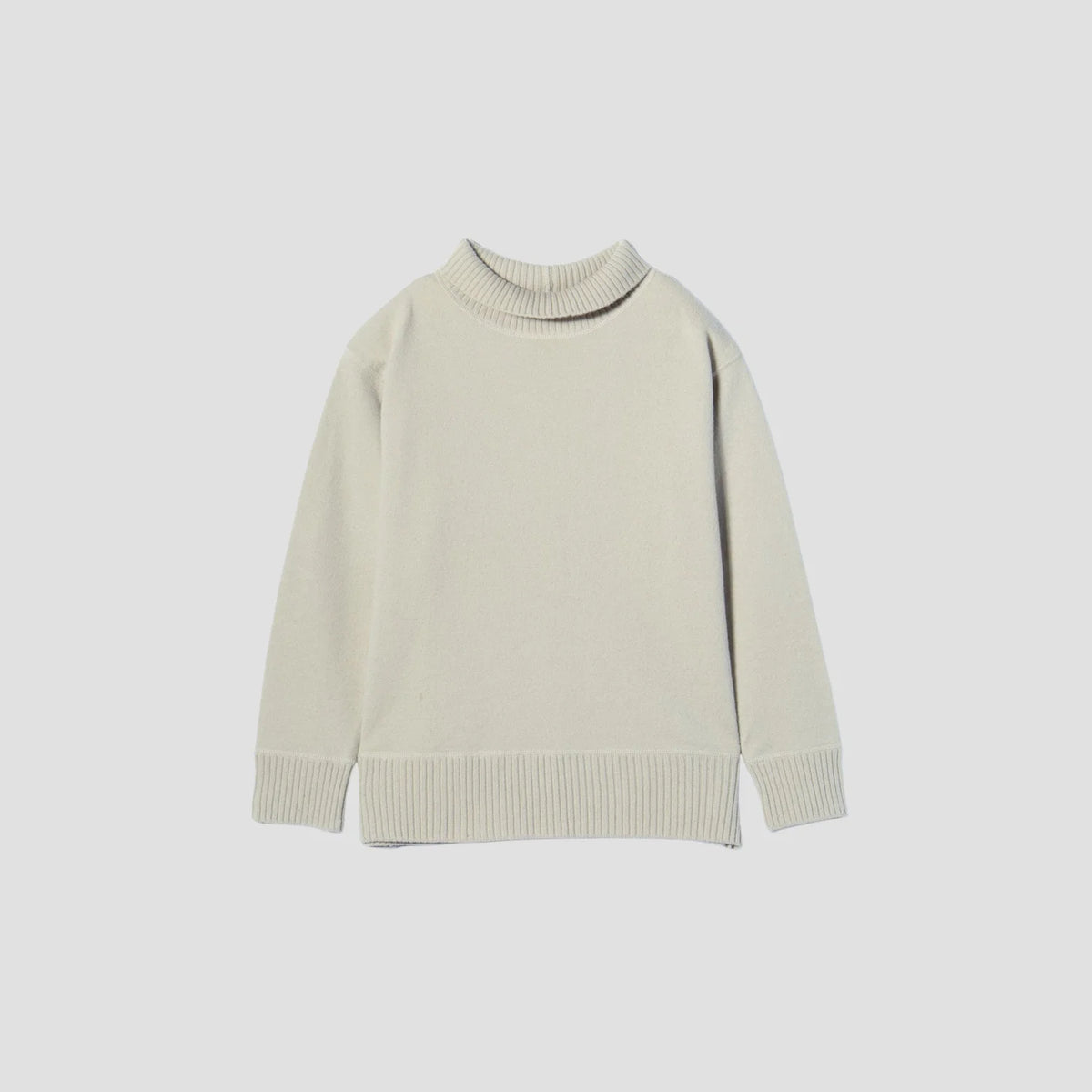 FELTED ROUGH WOOL KNIT