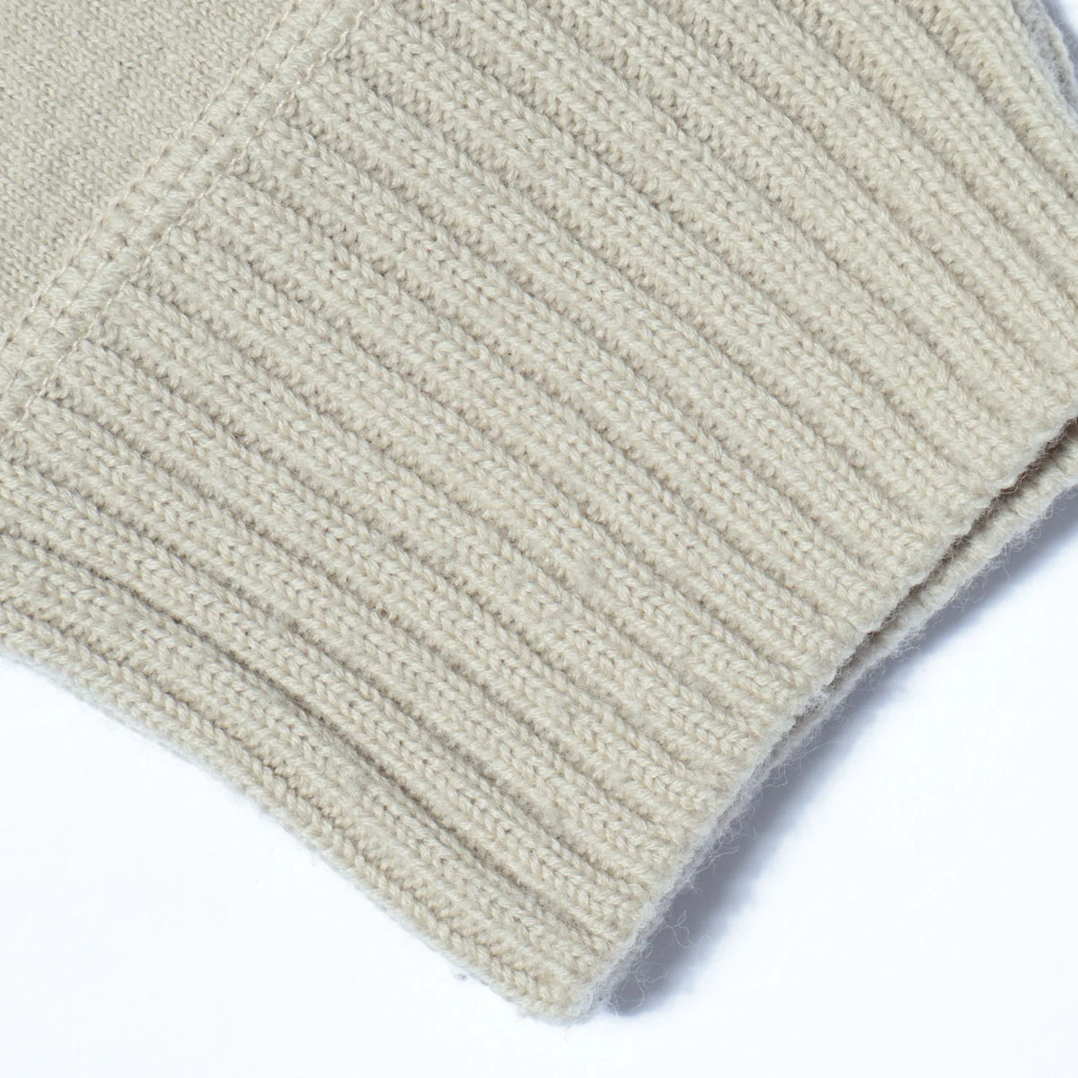 FELTED ROUGH WOOL KNIT