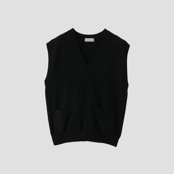 POCKET SLIPOVER KNIT