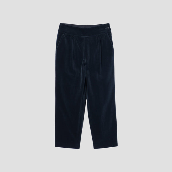COTTON VELVET TROUSERS