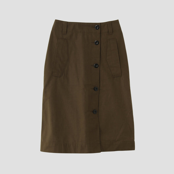 WORKWEAR COTTON TWILL SKIRT