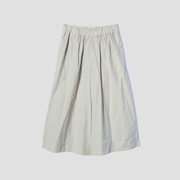 WASHED COTTON POPLIN TROUSERS