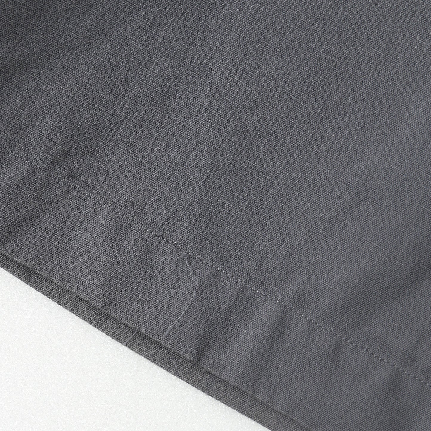 COTTON LINEN CANVAS TROUSERS