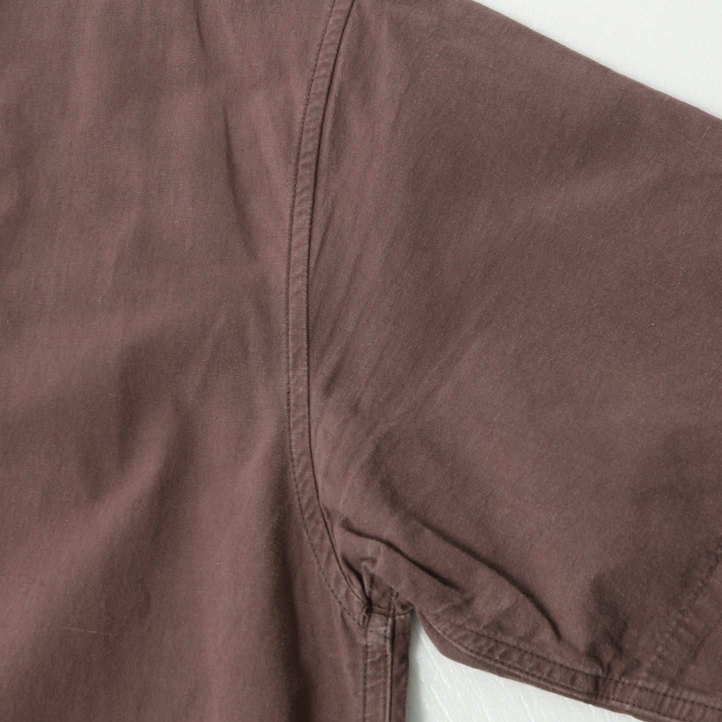 COTTON LINEN PLAIN WEAVE DRESS