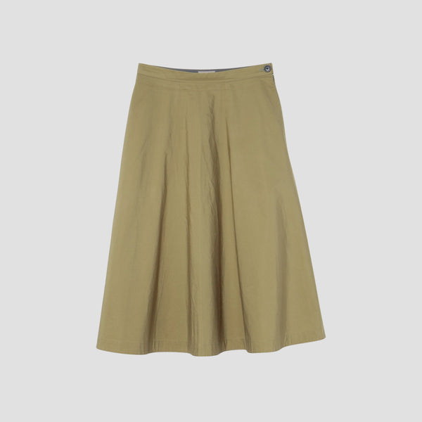 COTTON TAFETTA SKIRT