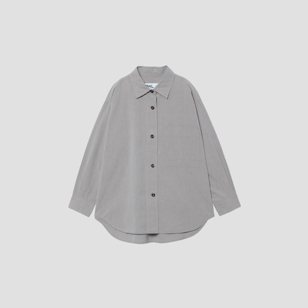 NATURAL COTTON CHAMBRAY SHIRT