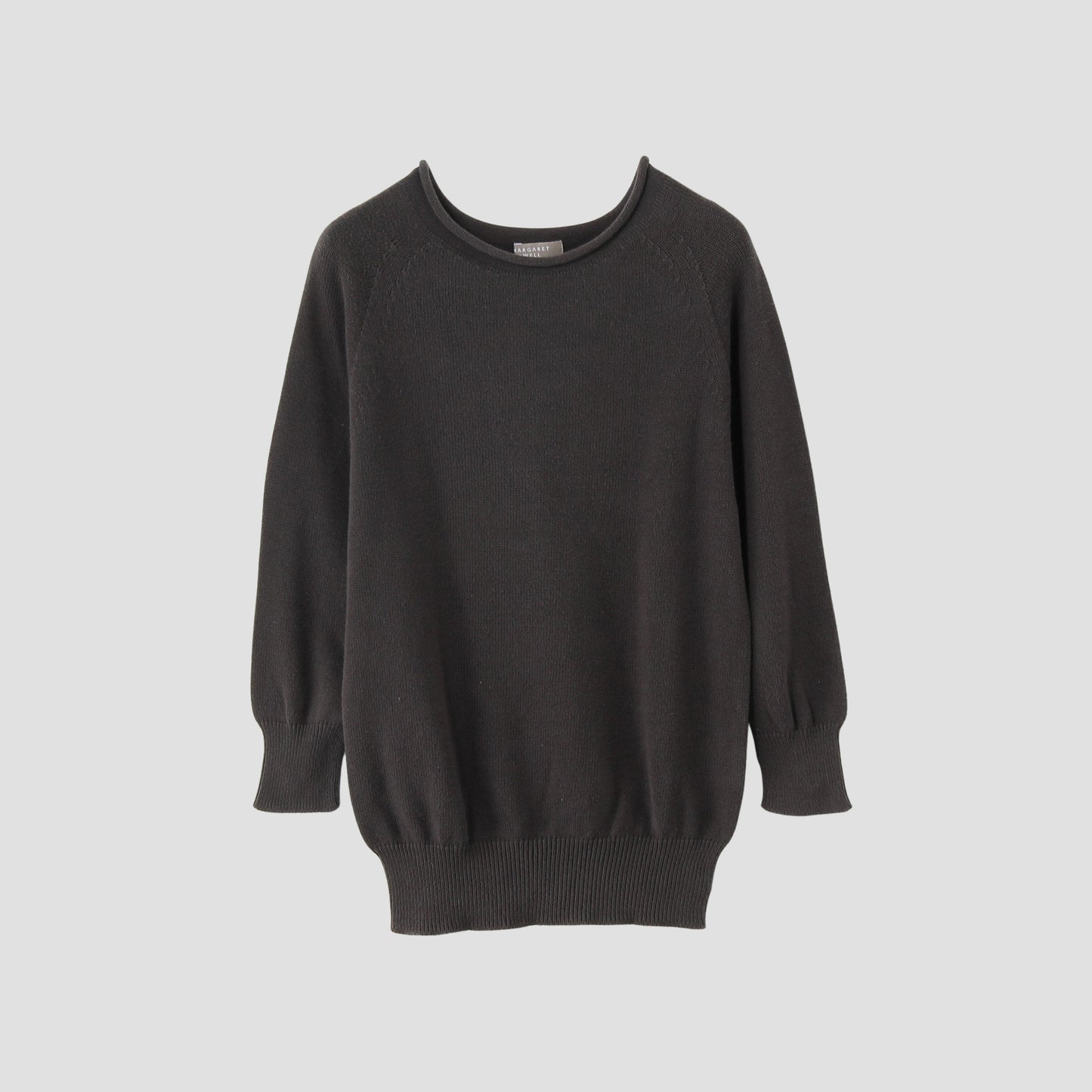 CAST OFF ROLL NECK KNIT
