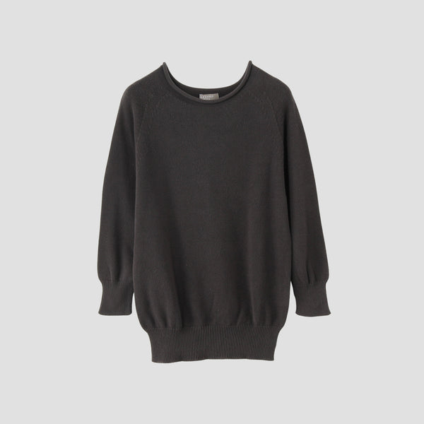 CAST OFF ROLL NECK KNIT