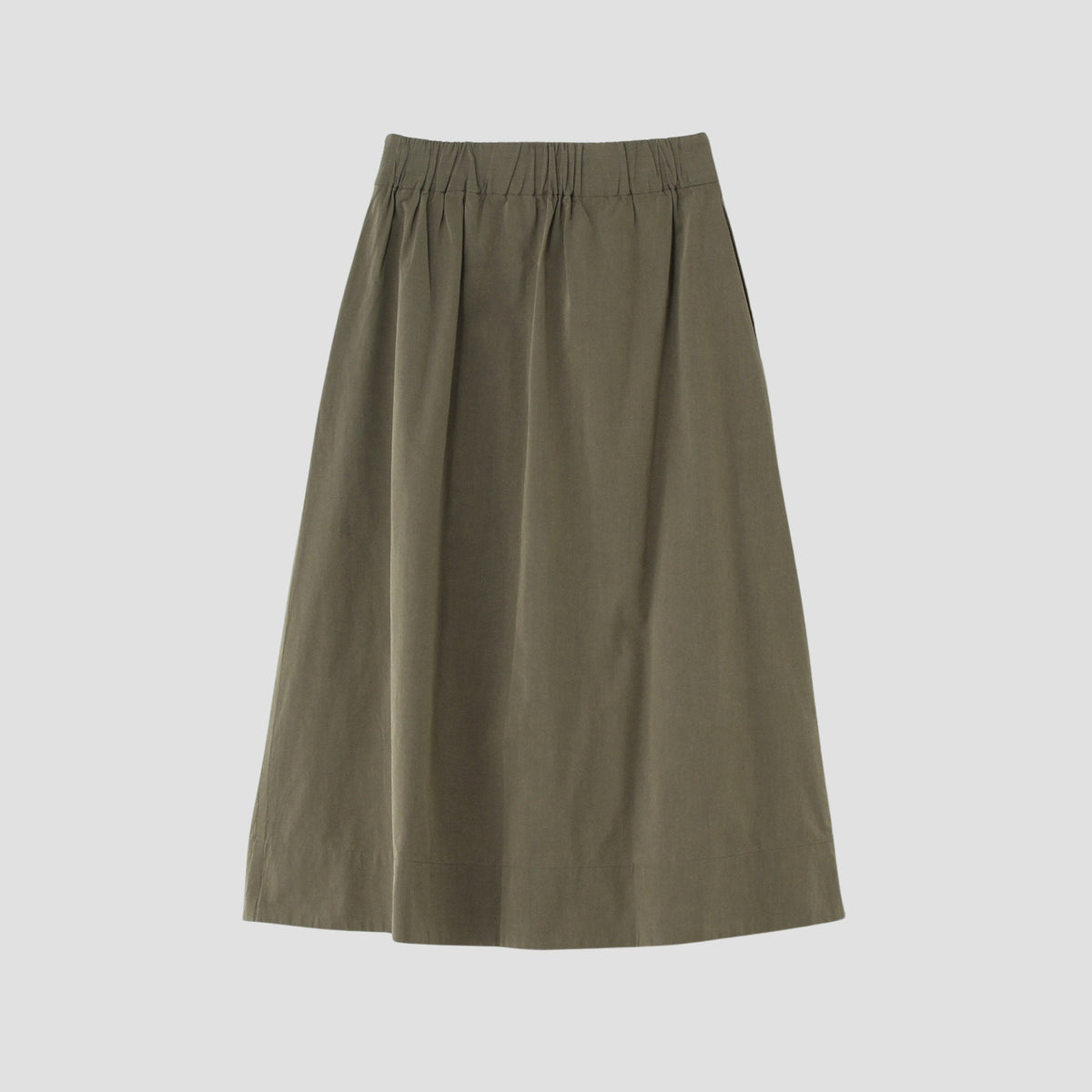 COTTON CHAMBRAY SKIRT
