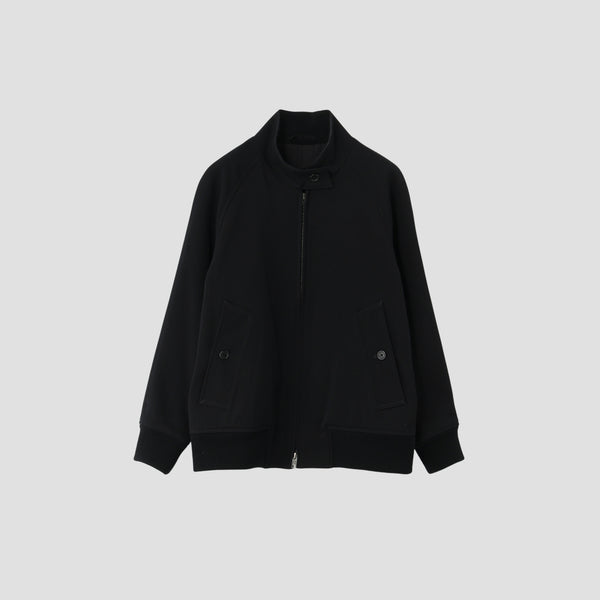 WOOL COTTON WHIPCORD BLOUSON