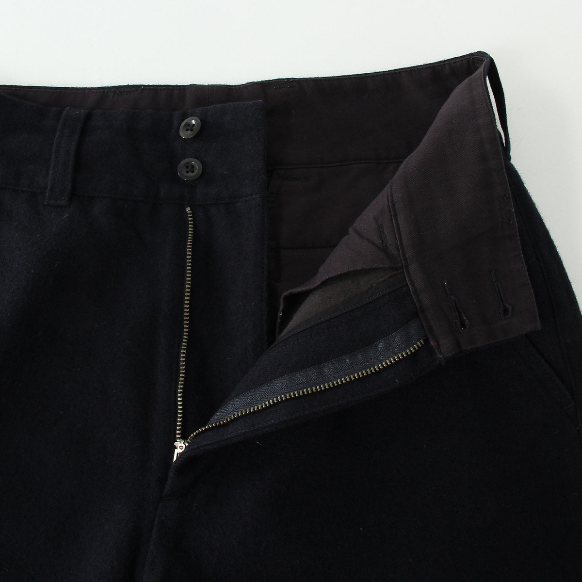WOOL COTTON DRILL TROUSERS