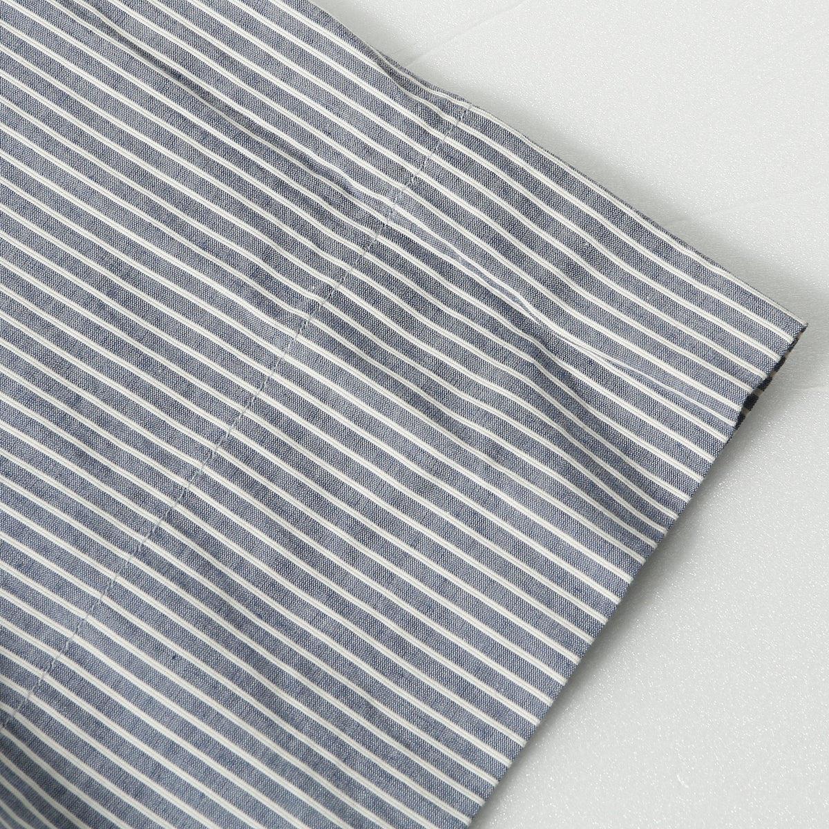 COTTON LINEN STRIPE SHIRT