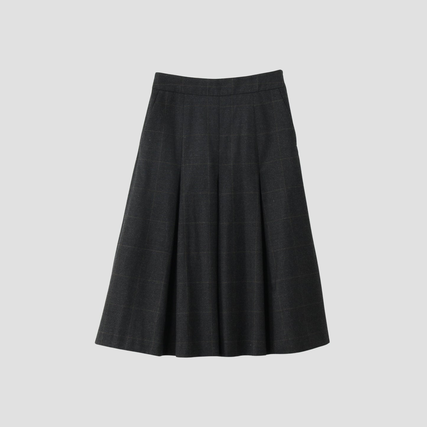 FINE WOOL FLANNEL SKIRT