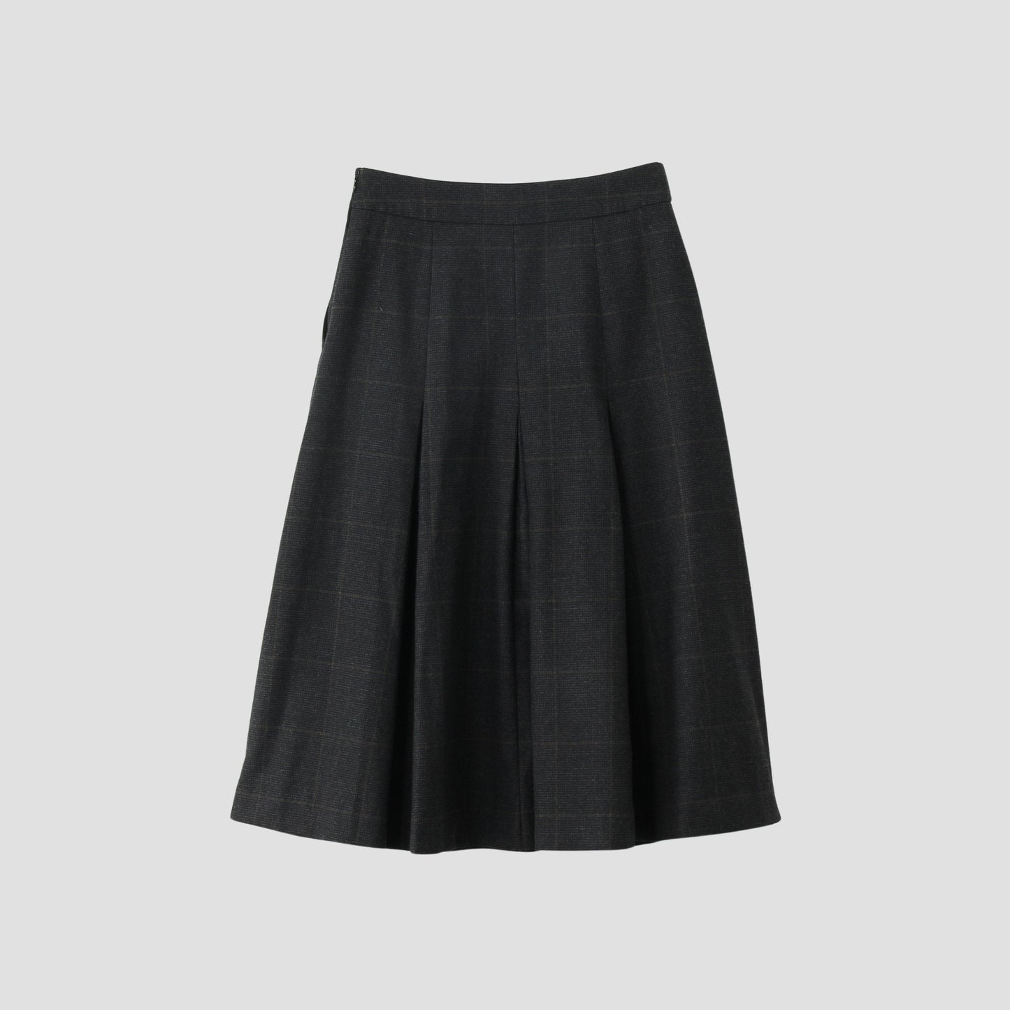 FINE WOOL FLANNEL SKIRT