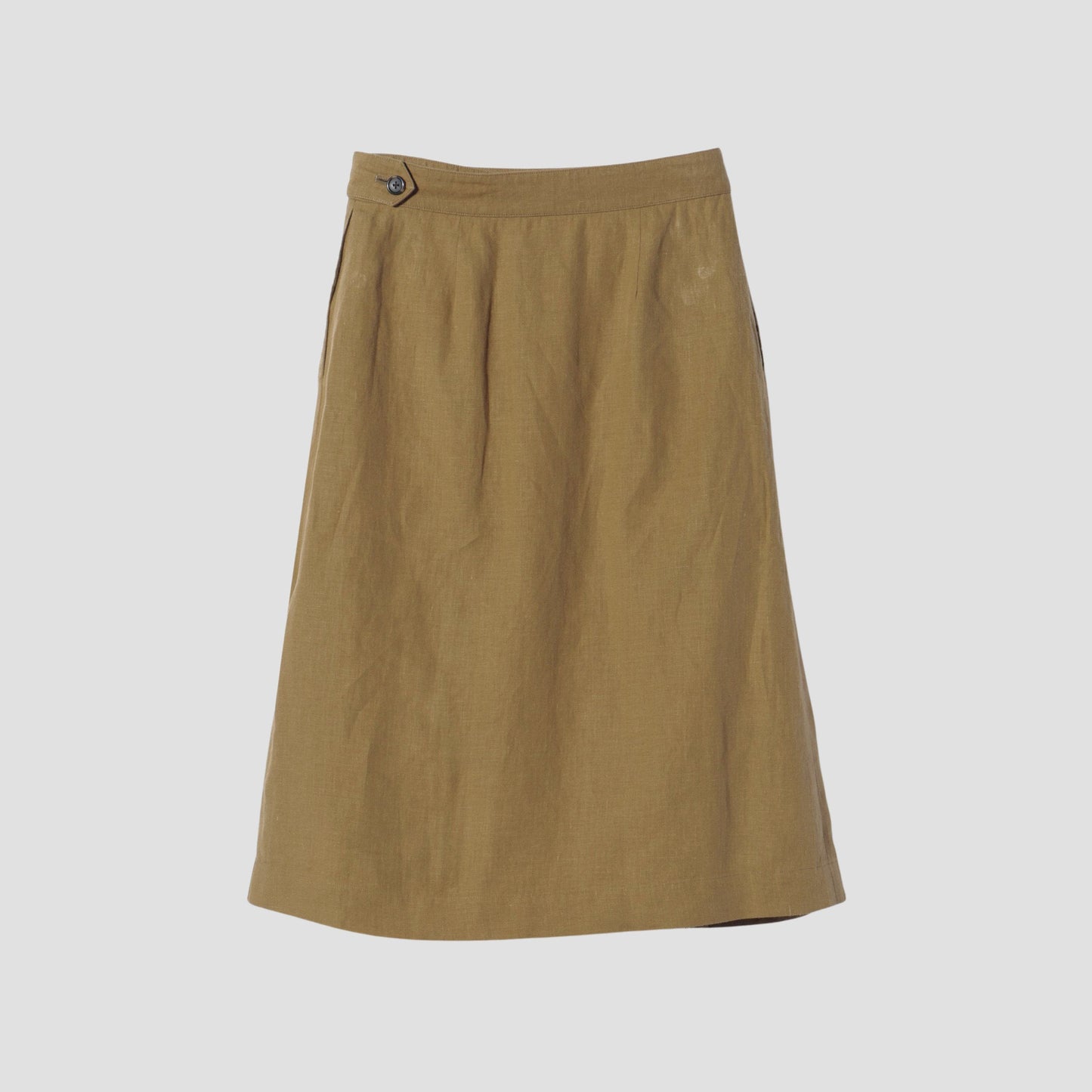 SHIRTING LINEN SKIRT