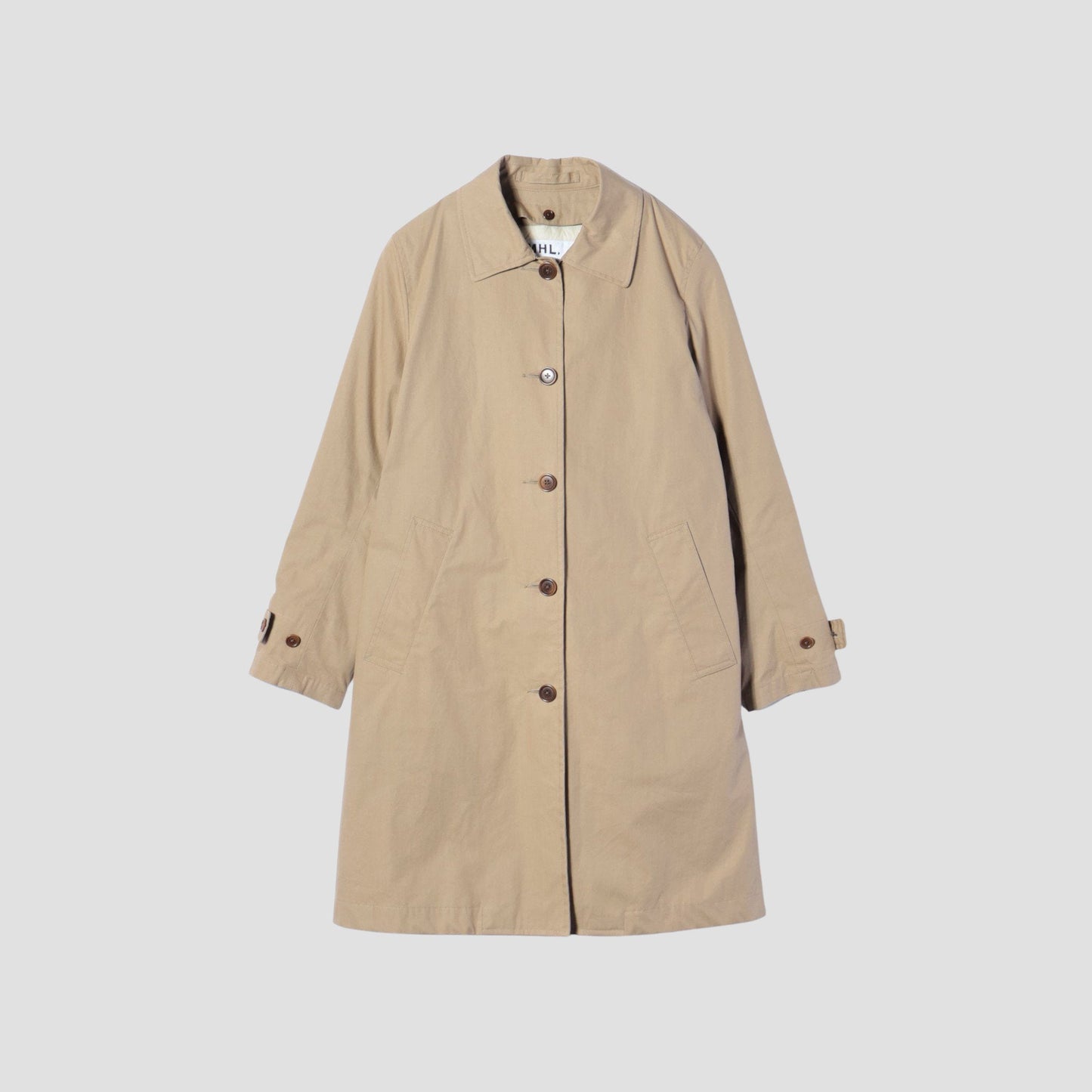 FINE TOUGH POPLIN COAT