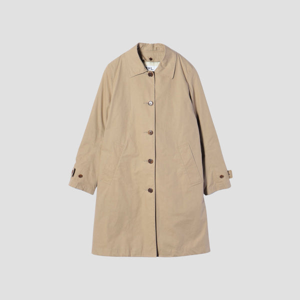 FINE TOUGH POPLIN COAT