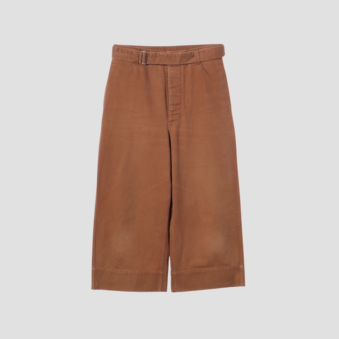 WASHED COTTON DRILL TROUSERS
