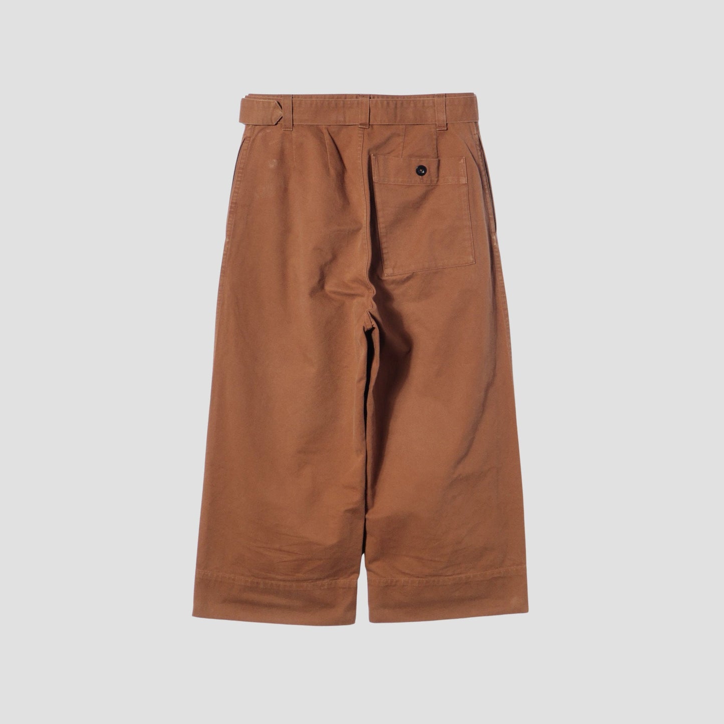 WASHED COTTON DRILL TROUSERS