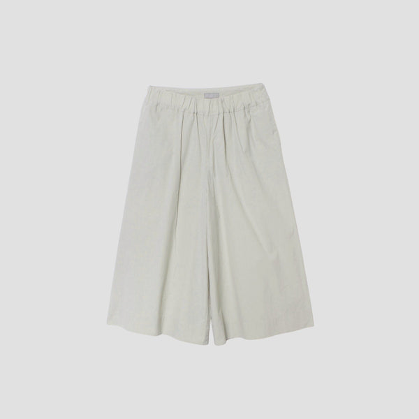 WASHED COTTON POPLIN TROUSERS