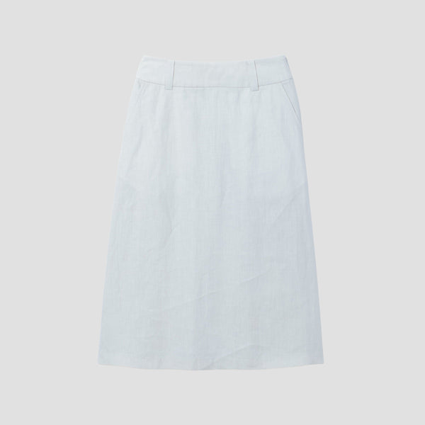 HIGH DENSE LINEN SKIRT