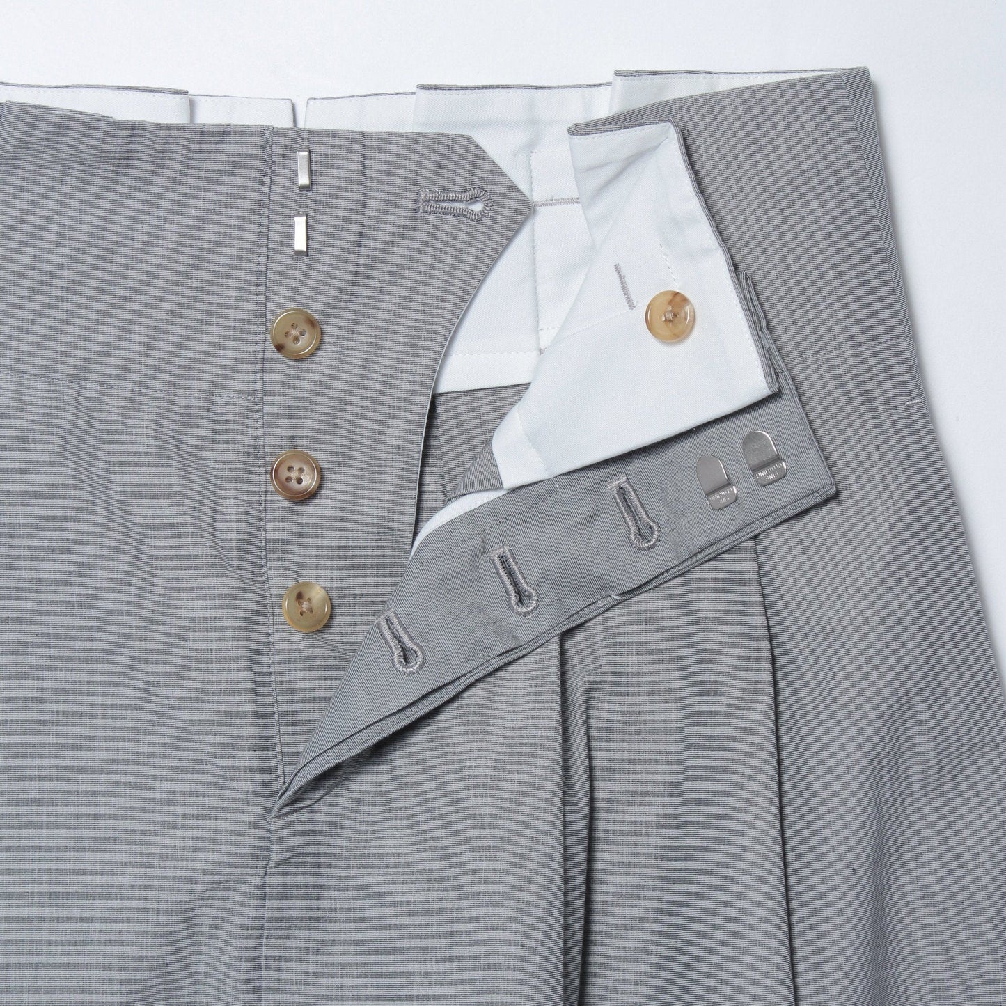 YARN DYE COTTON SHIRTING SKIRT