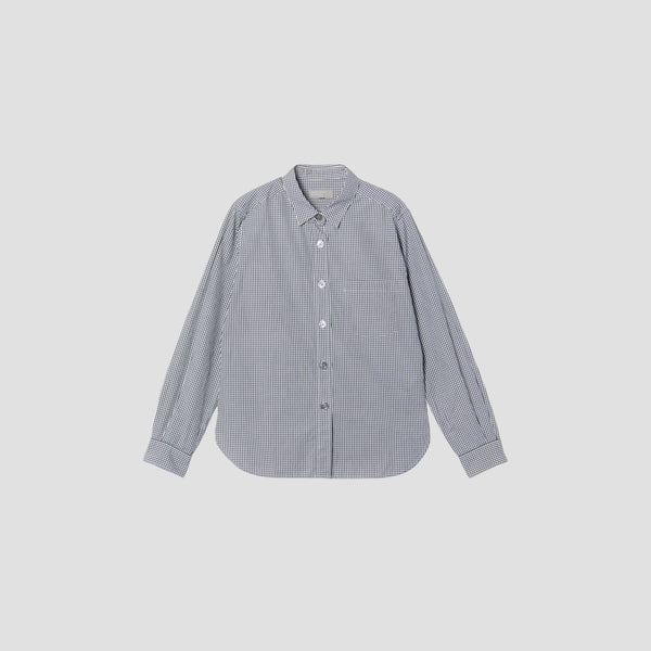 LAYERED GINGHAM SHIRT