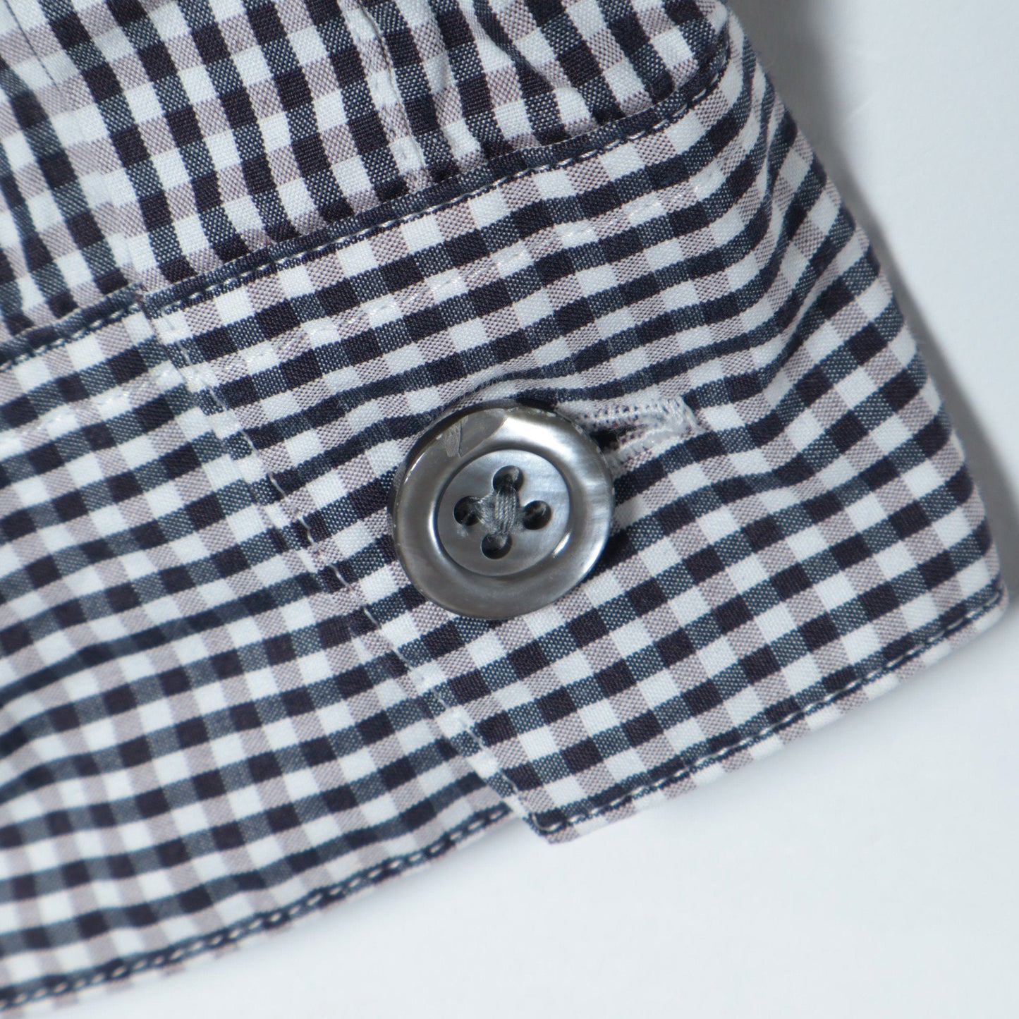 LAYERED GINGHAM SHIRT