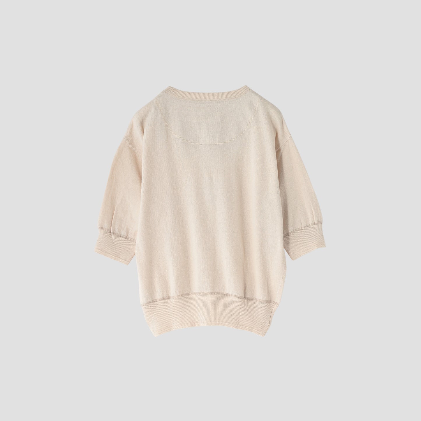 FINE SLUB COTTON LINEN KNIT