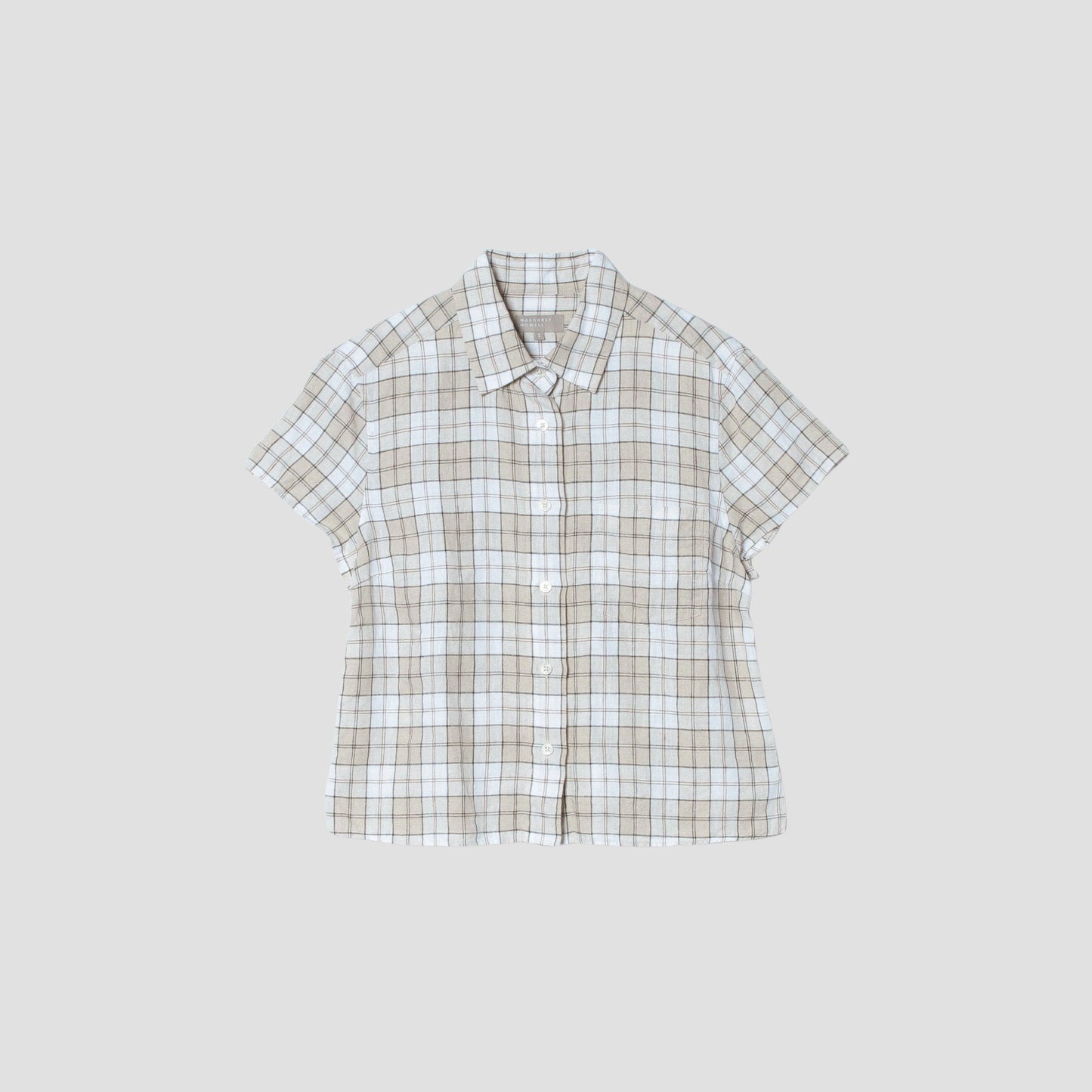 LINEN TARTAN SHIRT