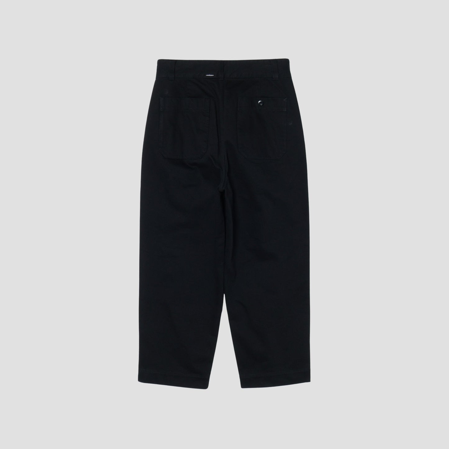 BRUSHED BACK COTTON TWILL TROUSERS
