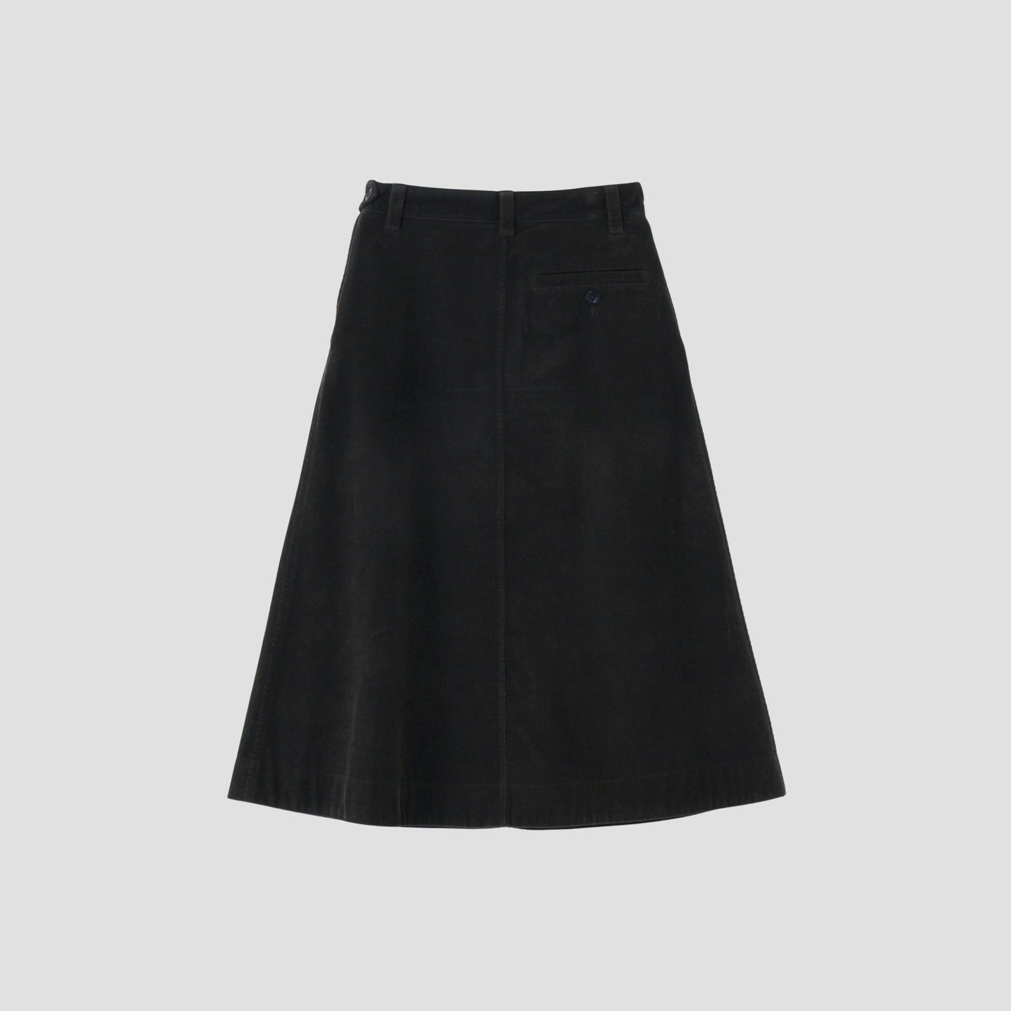 DRY COTTON NEEDLECORD SKIRT