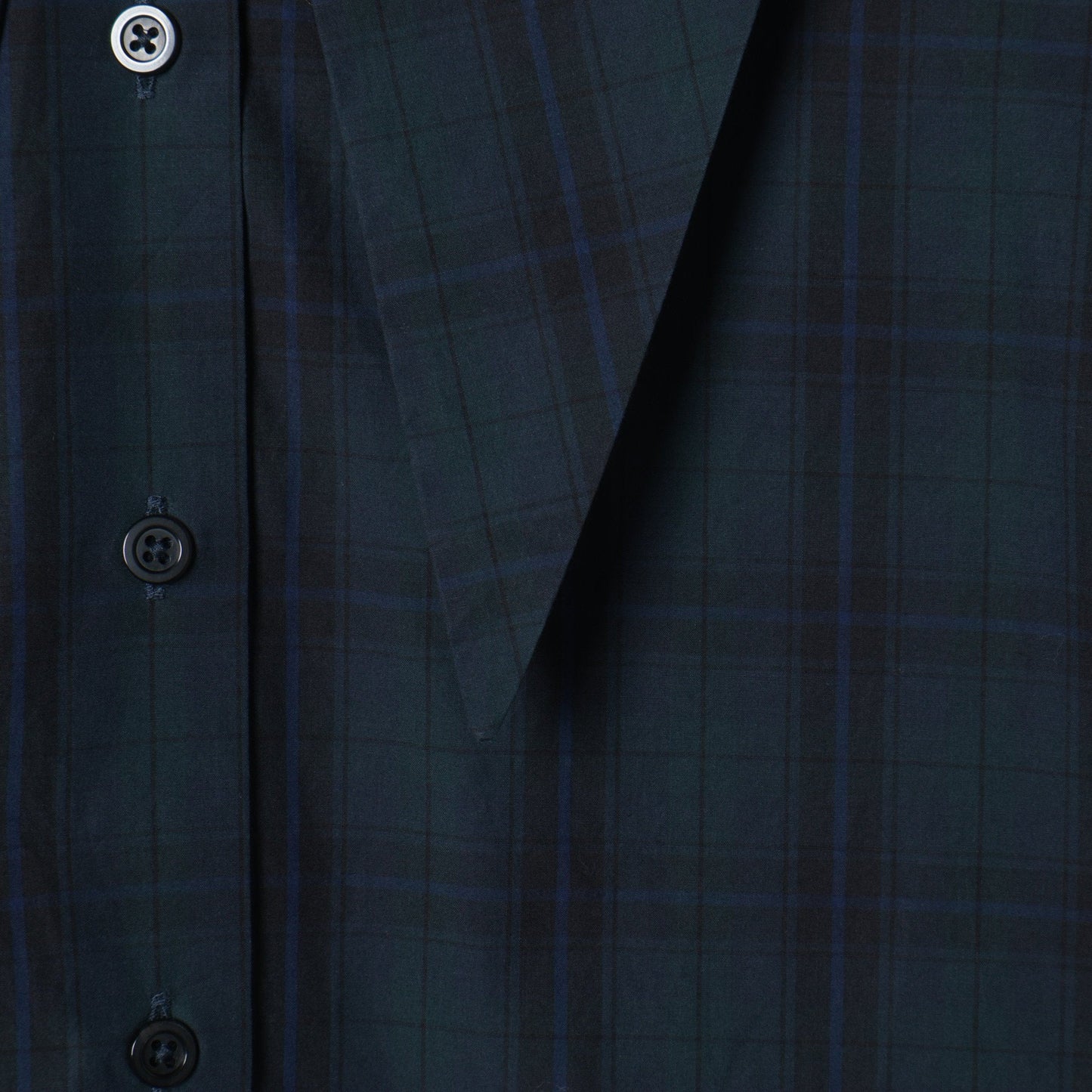 TARTAN POPLIN COTTON SHIRT