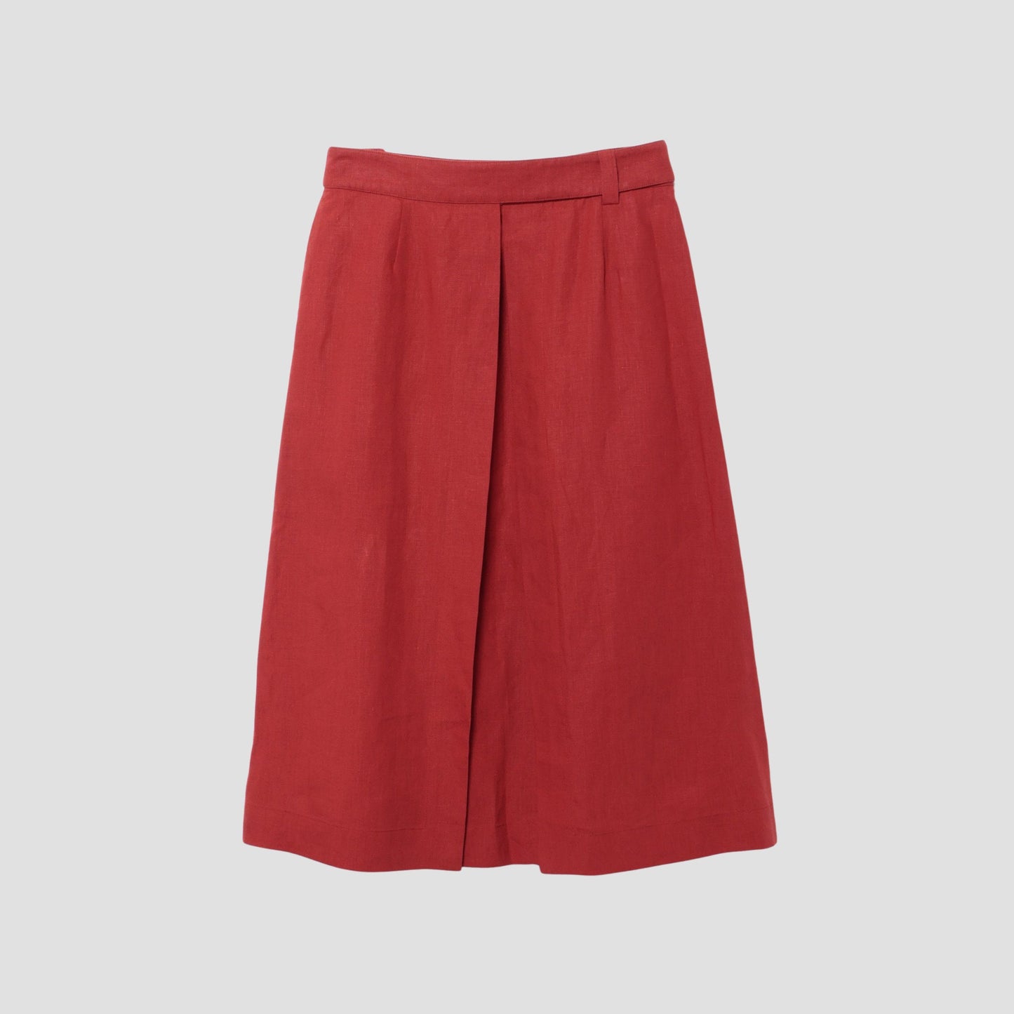 SHIRTING LINEN SKIRT
