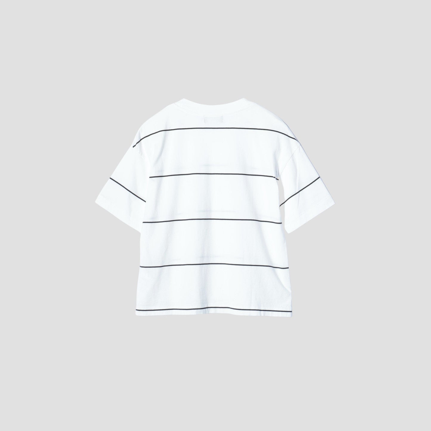 SPACED STRIPE COTTON JERSEY