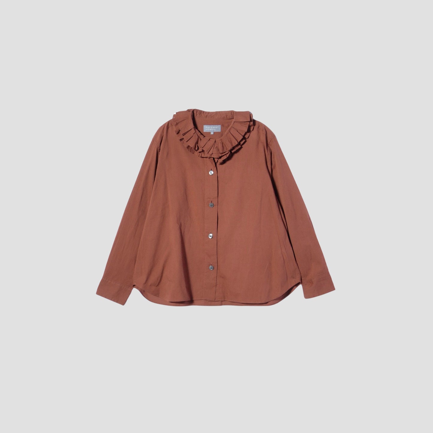 WASHED COTTON POPLIN SHIRT
