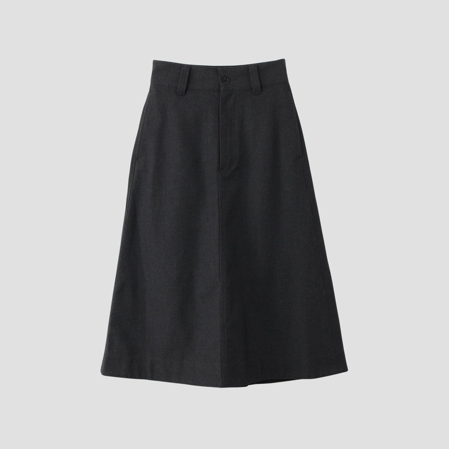 WOOL COTTON DRILL SKIRT
