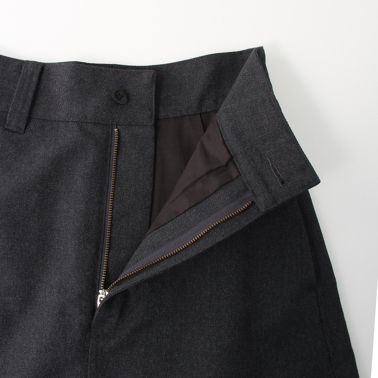 WOOL COTTON DRILL SKIRT