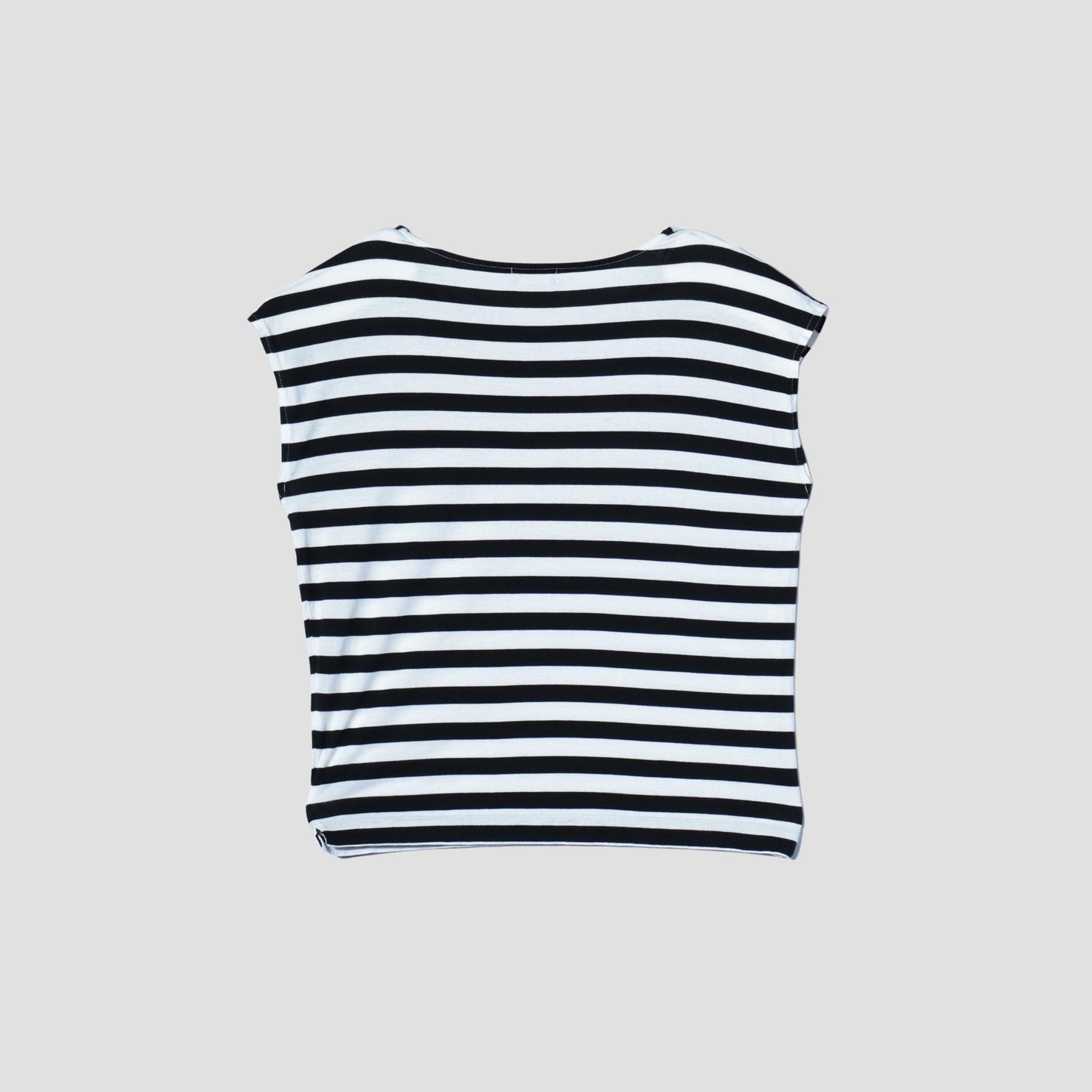 WIDE STRIPE COTTON JERSEY