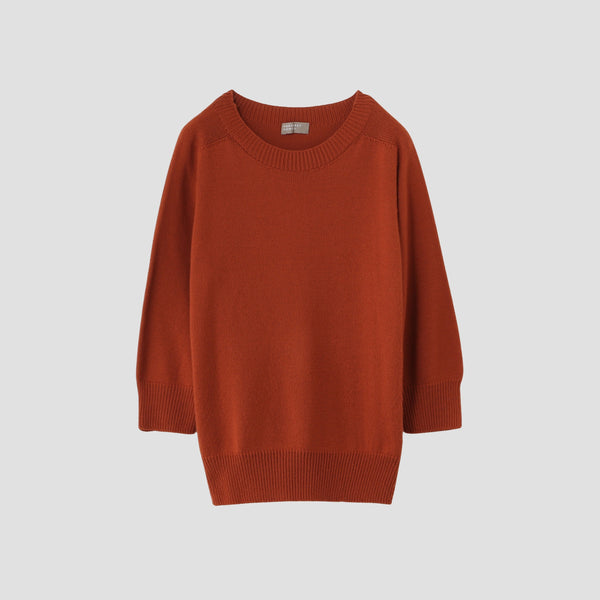 WOOL COTTON JUMPER KNIT