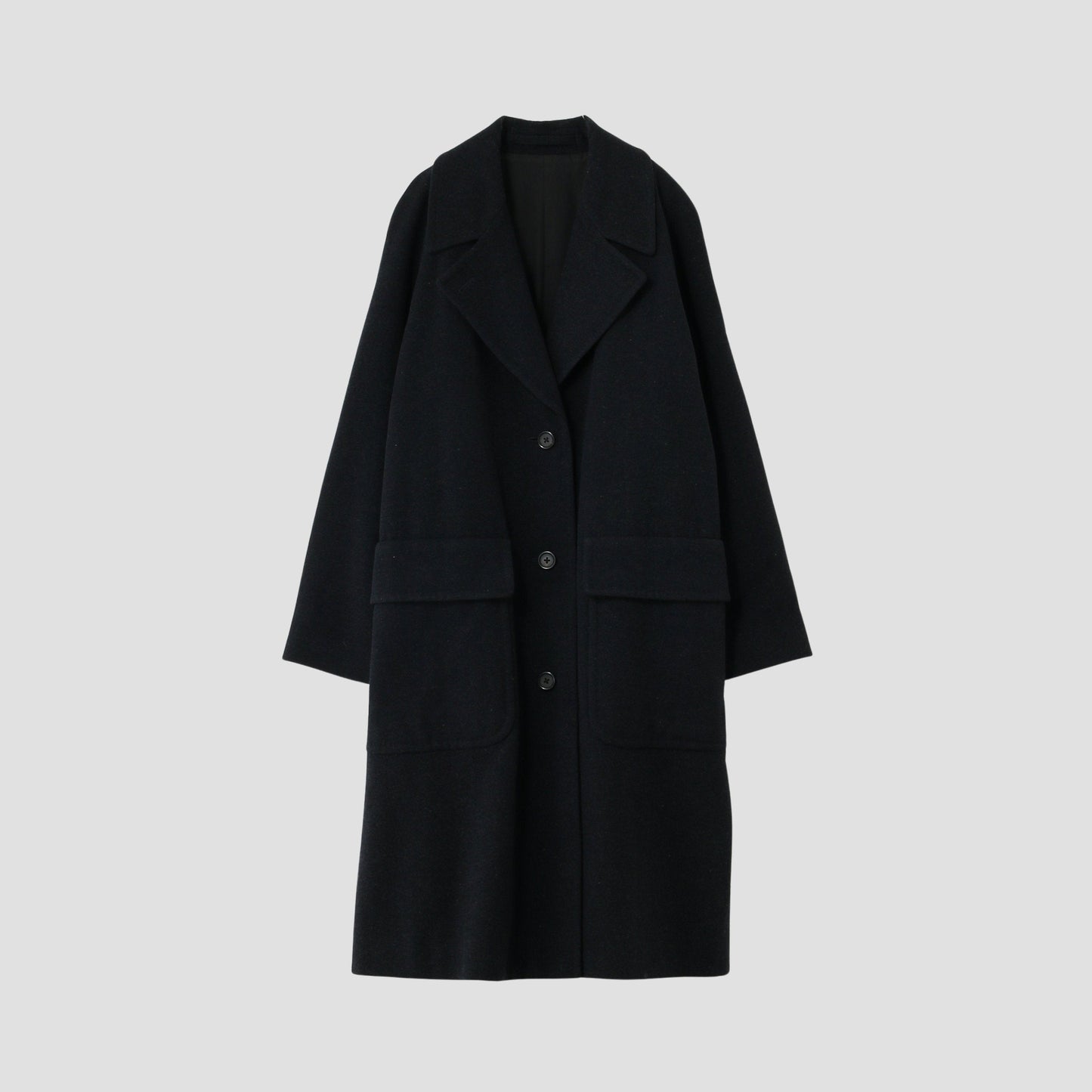 LAMBSWOOL MELTON COAT