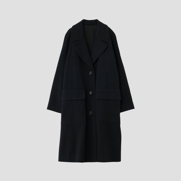 LAMBSWOOL MELTON COAT