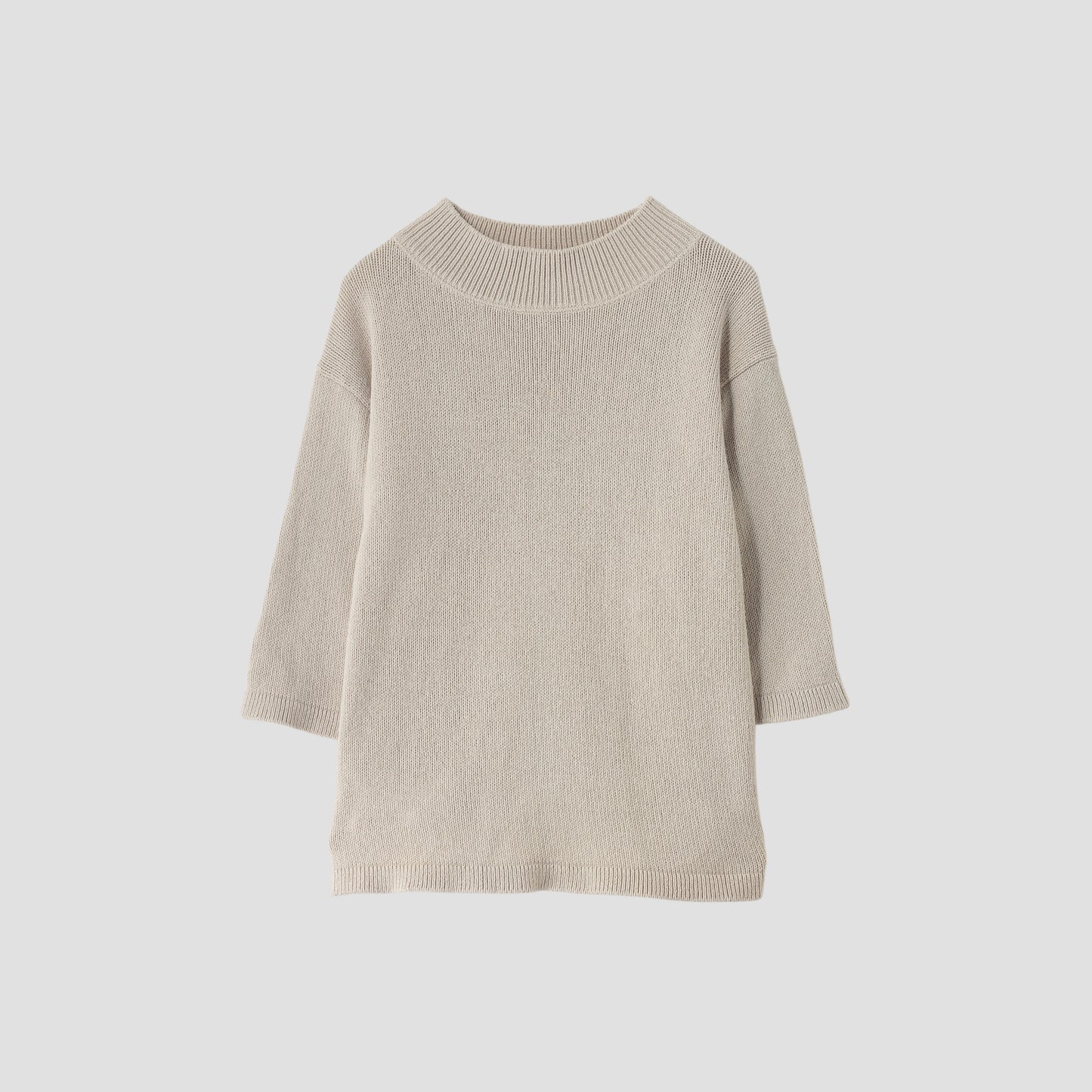 LOW GAUGE COTTON KNIT