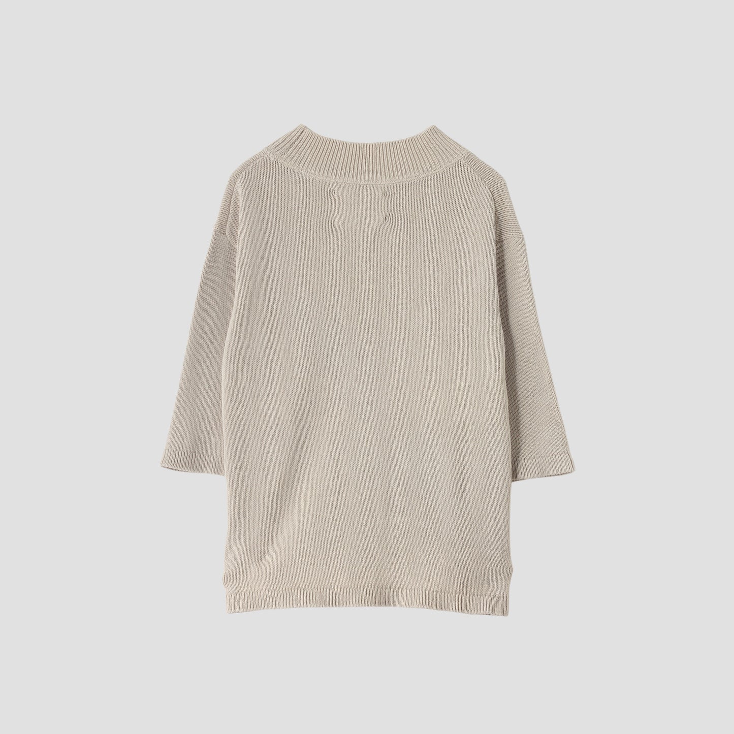 LOW GAUGE COTTON KNIT