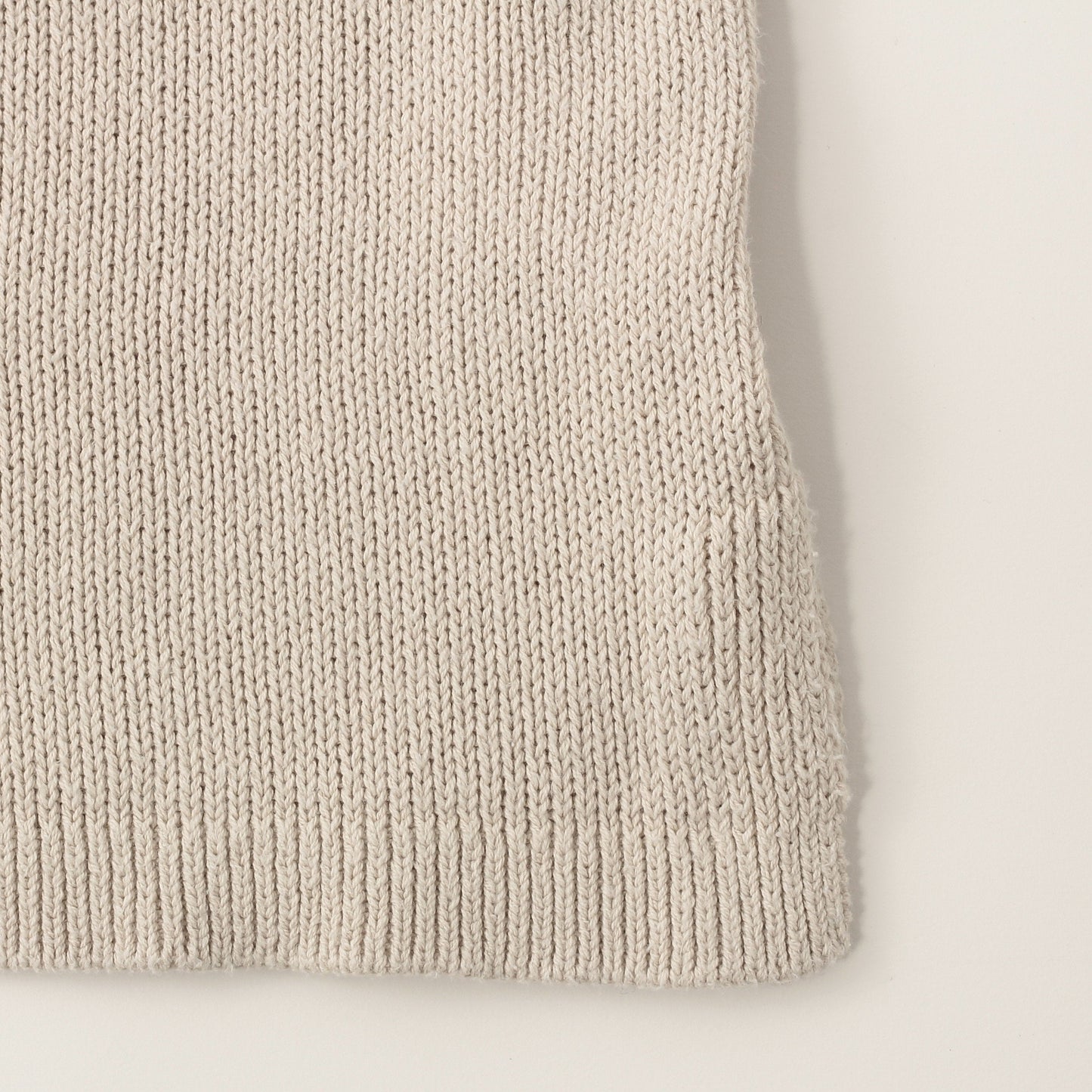 LOW GAUGE COTTON KNIT