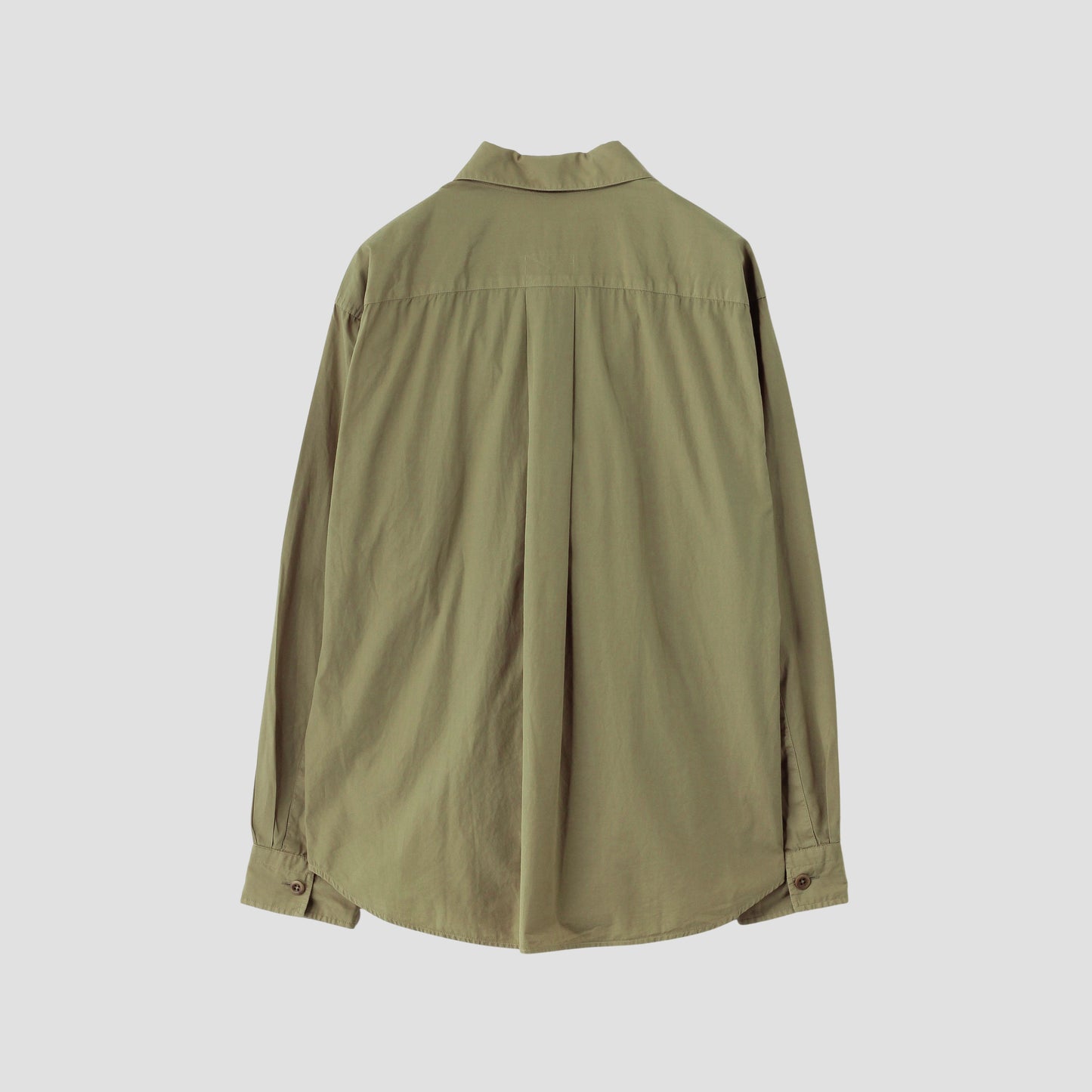 GARMENT DYE BASIC POPLIN SHIRT