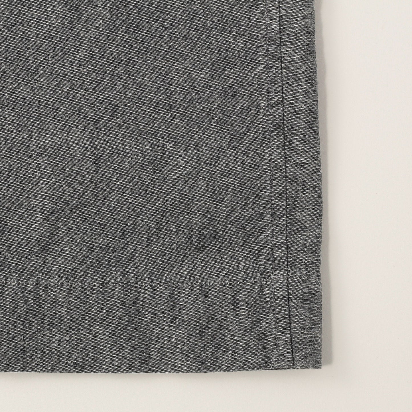 YARN DYE COTTON LINEN DRESS