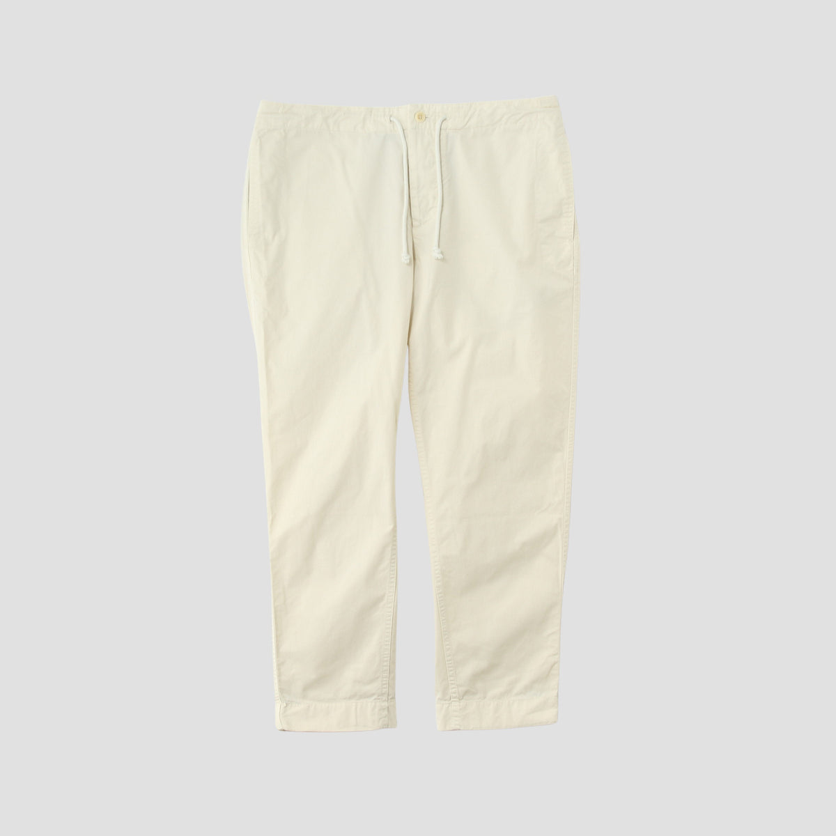 SUPERFINE COTTON TWILL TROUSERS