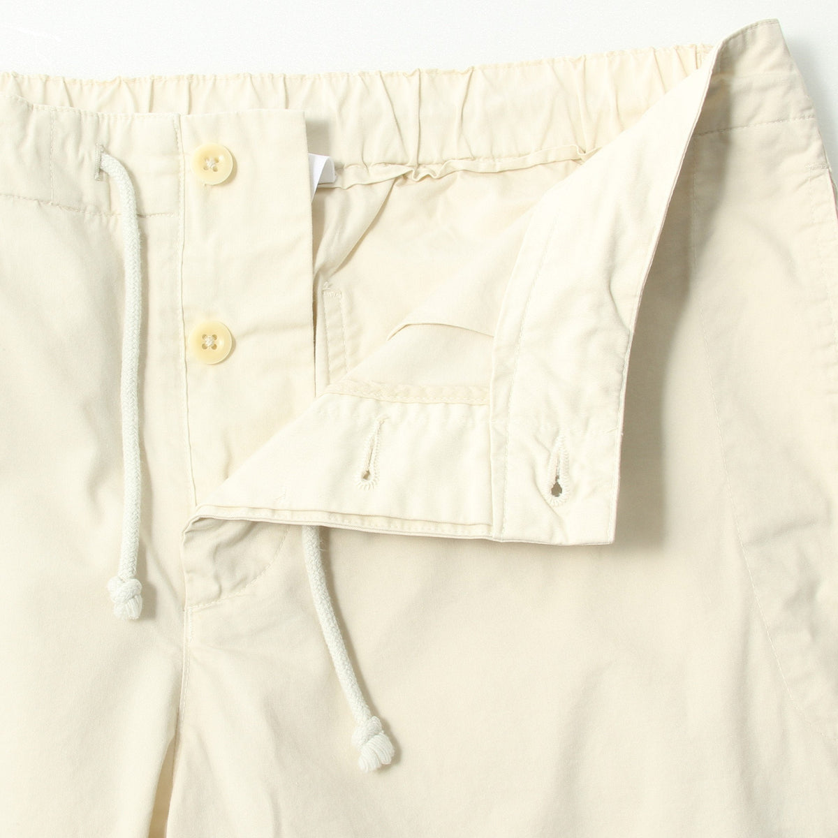 SUPERFINE COTTON TWILL TROUSERS